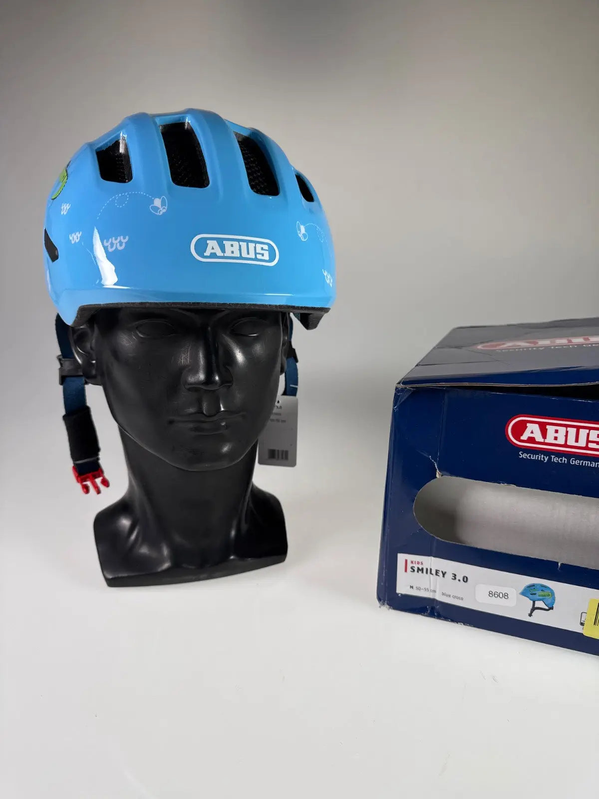 ABUS Smiley 3.0 Fahrradhelm - Größe 50-55cm #8608 