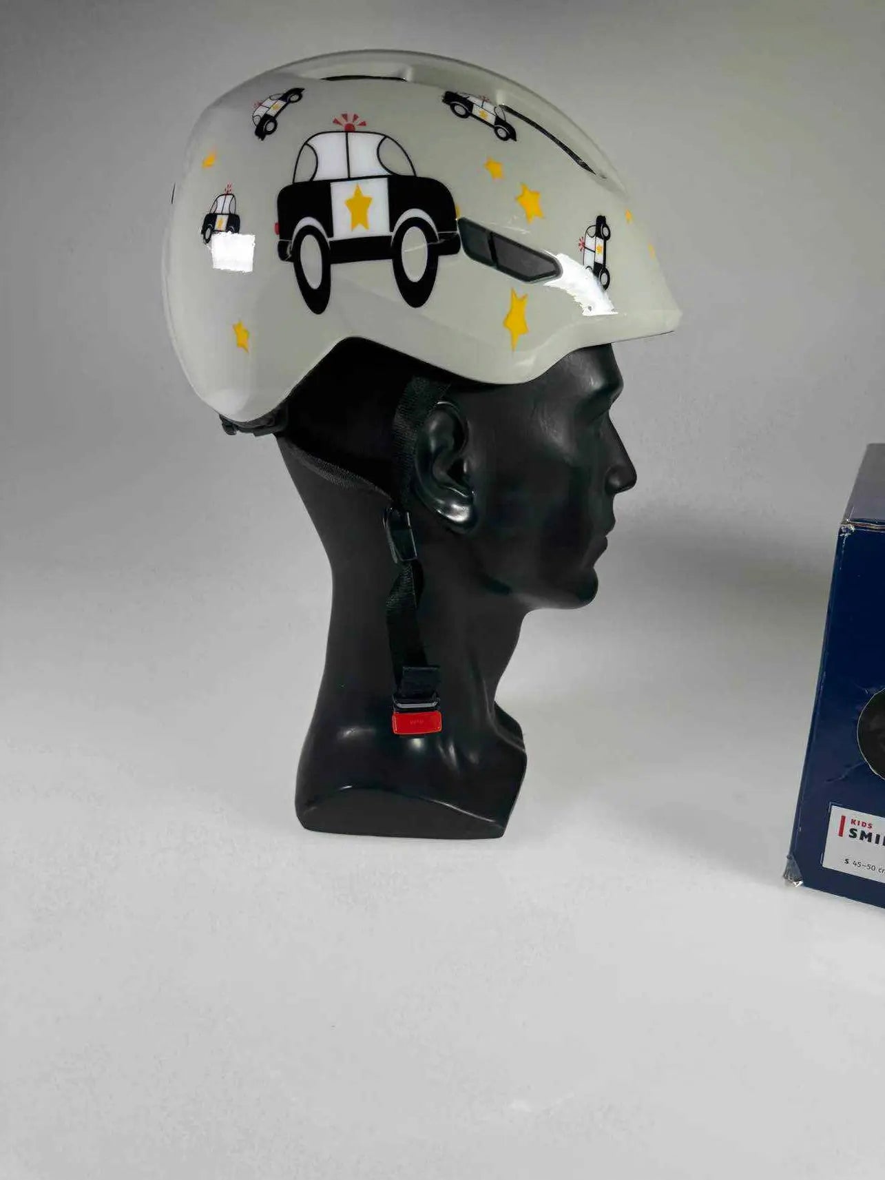 ABUS Smiley 3.0 Grey Police S (51-55cm) | Retoure Note 1 | #9308 