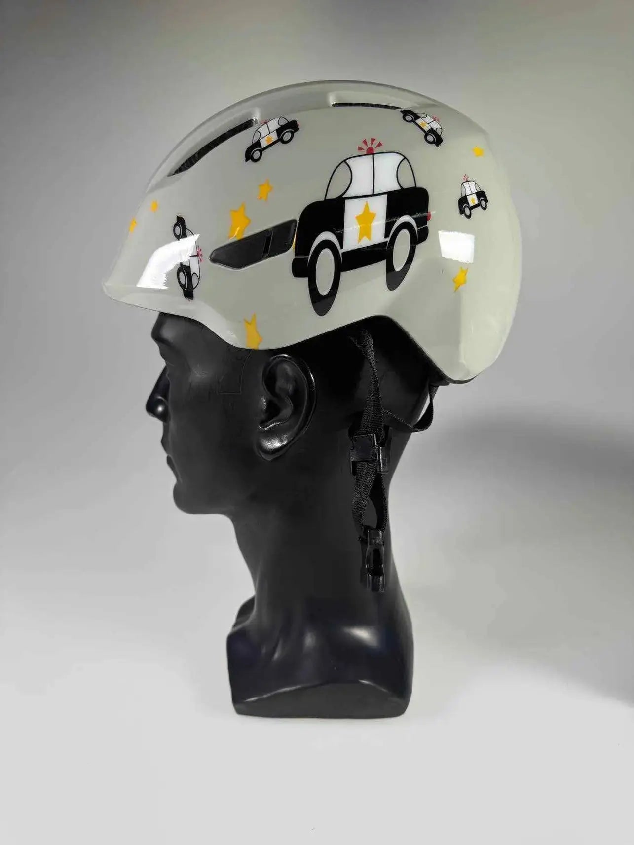 ABUS Smiley 3.0 Grey Police S (51-55cm) | Retoure Note 1 | #9308 