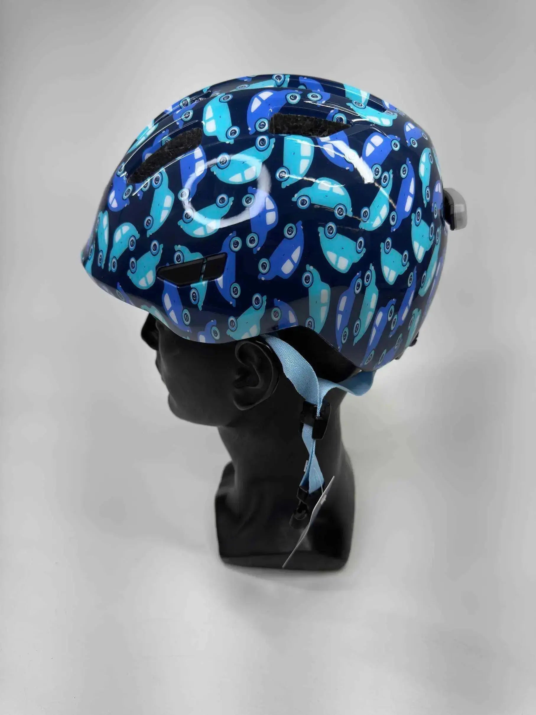 ABUS Smiley 3.0 LED Fahrradhelm - Größe 45-50cm #7561 - Black Forest Deals