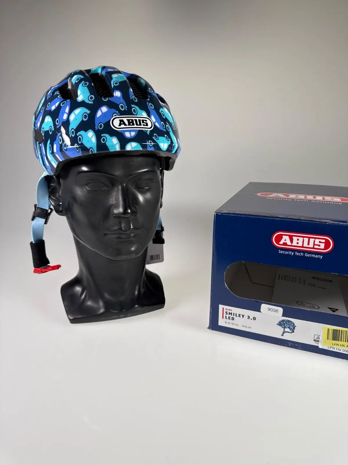 ABUS Smiley 3.0 LED Fahrradhelm - Größe 45-50cm #9036