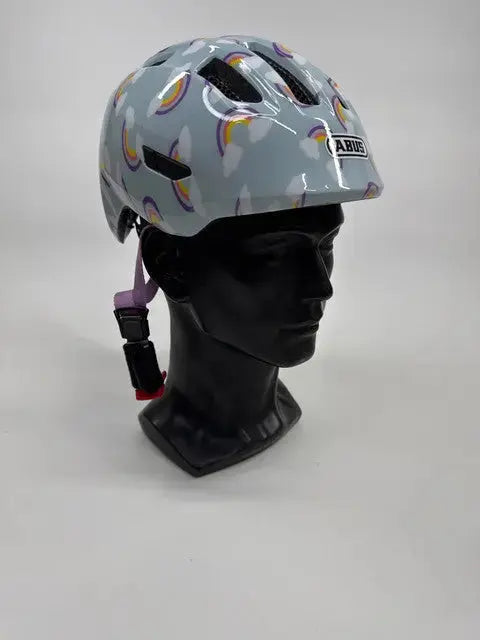 ABUS Smiley 3.0 LED Fahrradhelm - Größe 45-50cm #9362 