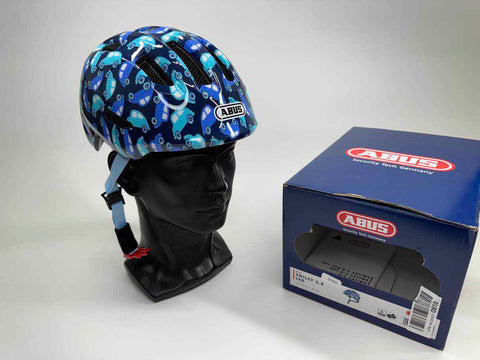 ABUS Smiley 3.0 LED Fahrradhelm - Größe 45-50cm #9582 