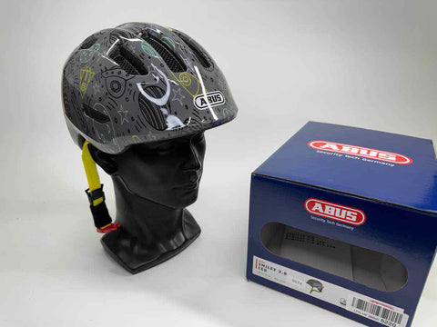 ABUS Smiley 3.0 LED Fahrradhelm - Größe 50-55cm #9574 