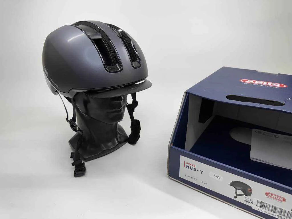 ABUS Urban HUD-Y Fahrradhelm - Größe 57-61cm #7429 ABUS