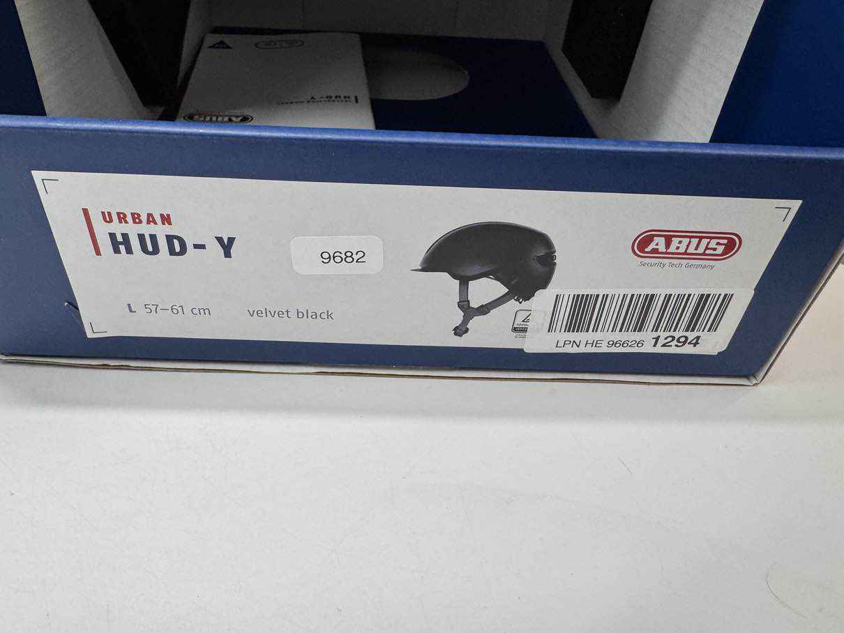 ABUS Urban HUD-Y Fahrradhelm - Größe 57-61cm #9682 