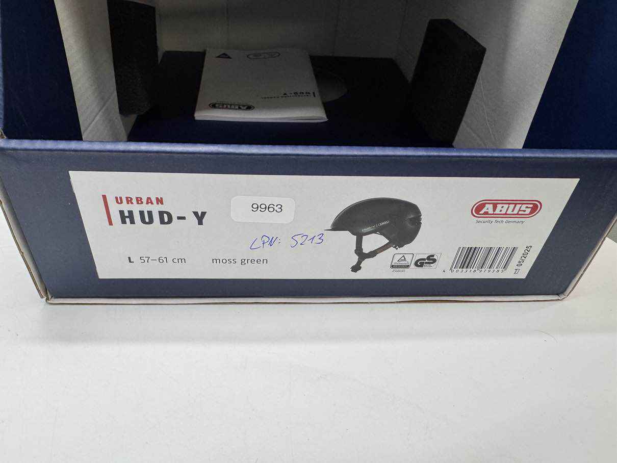 ABUS Urban HUD-Y Fahrradhelm - Größe 57-61cm #9963 ABUS