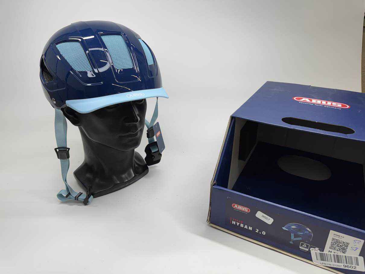 ABUS Urban Hyban 2.0 Fahrradhelm - Größe 52-58cm #9667 