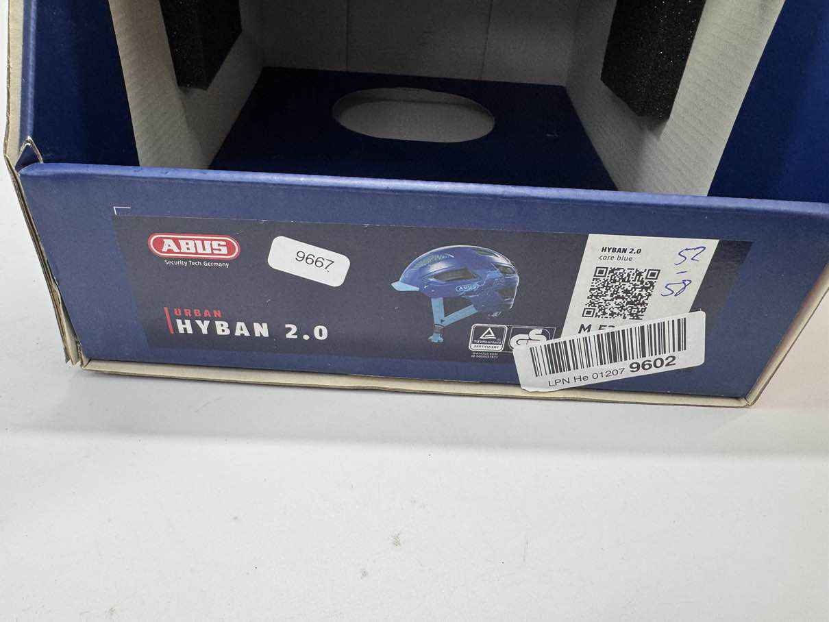 ABUS Urban Hyban 2.0 Fahrradhelm - Größe 52-58cm #9667 