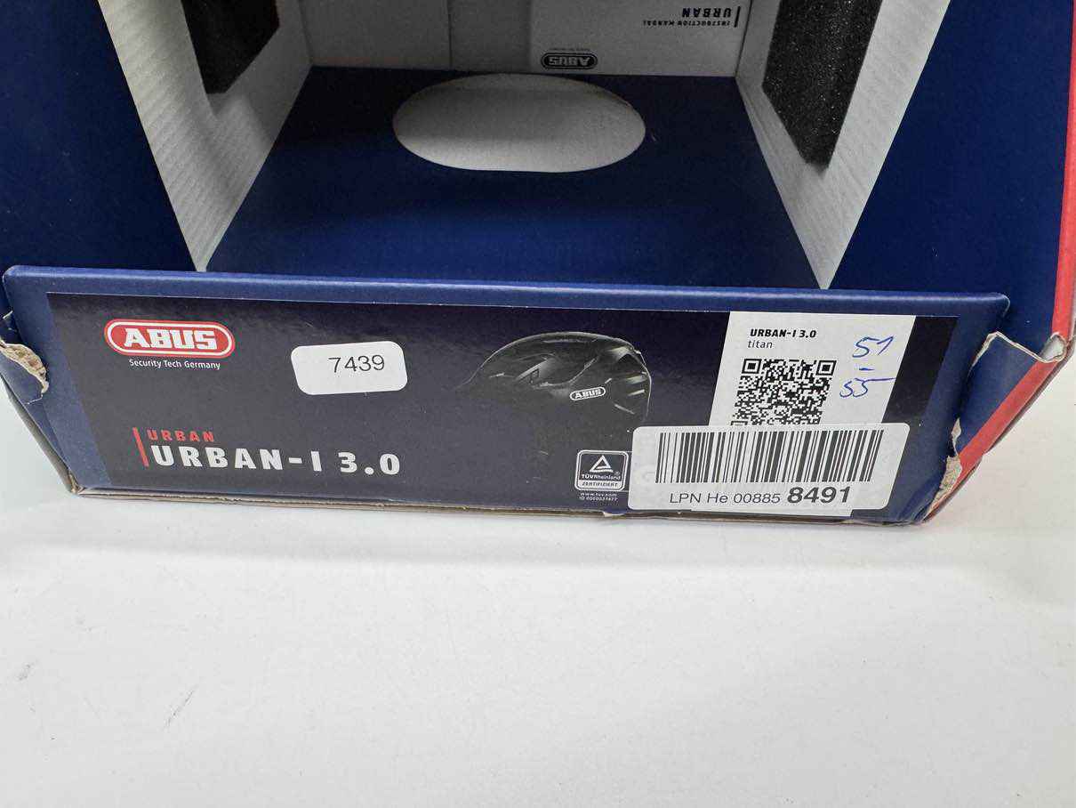 ABUS Urban-I 3.0 Fahrradhelm - Größe 51-55cm #7439 ABUS