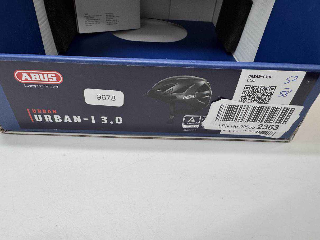 ABUS Urban-I 3.0 Fahrradhelm - Größe 52-58cm #9678 