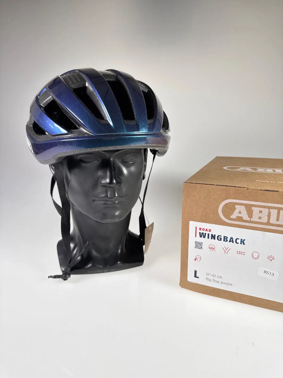 ABUS WingBack Fahrradhelm - Größe 57-61cm #8513 