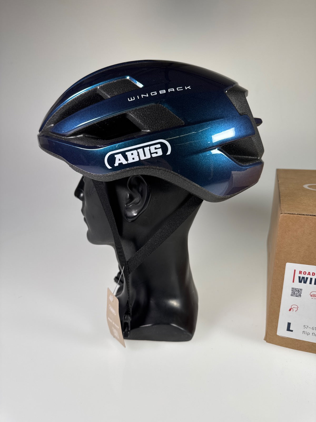 ABUS WingBack Fahrradhelm - Größe 57-61cm #8513 
