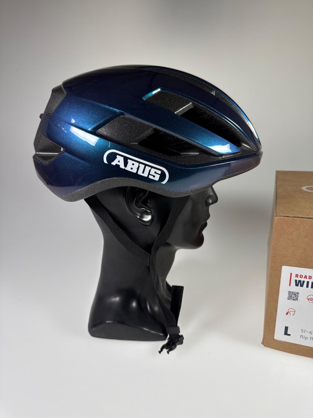 ABUS WingBack Fahrradhelm - Größe 57-61cm #8513 
