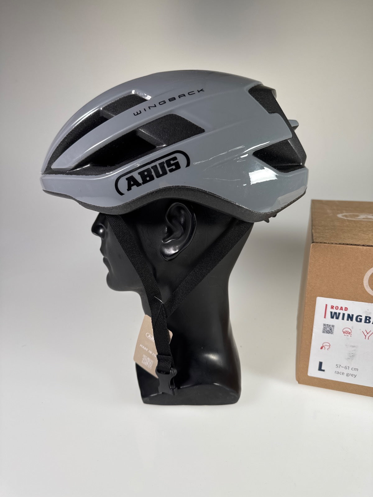 ABUS WingBack Fahrradhelm - Größe 57-61cm #8536 