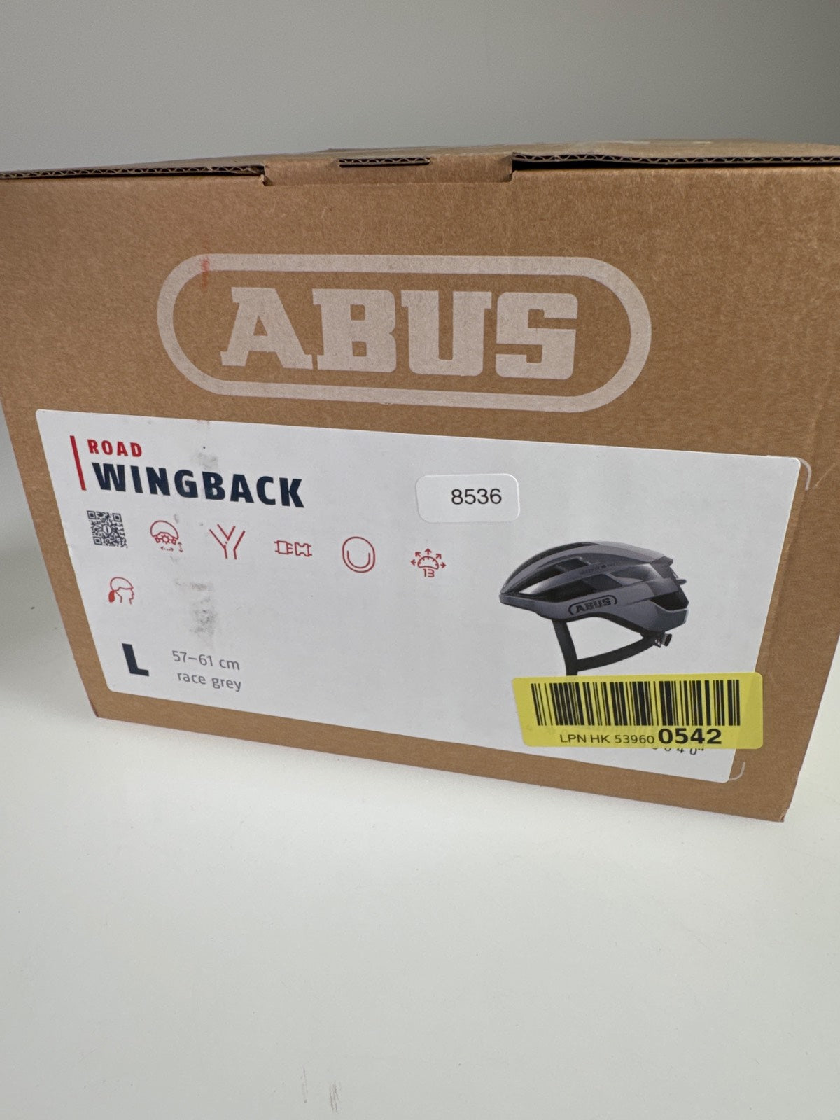 ABUS WingBack Fahrradhelm - Größe 57-61cm #8536 