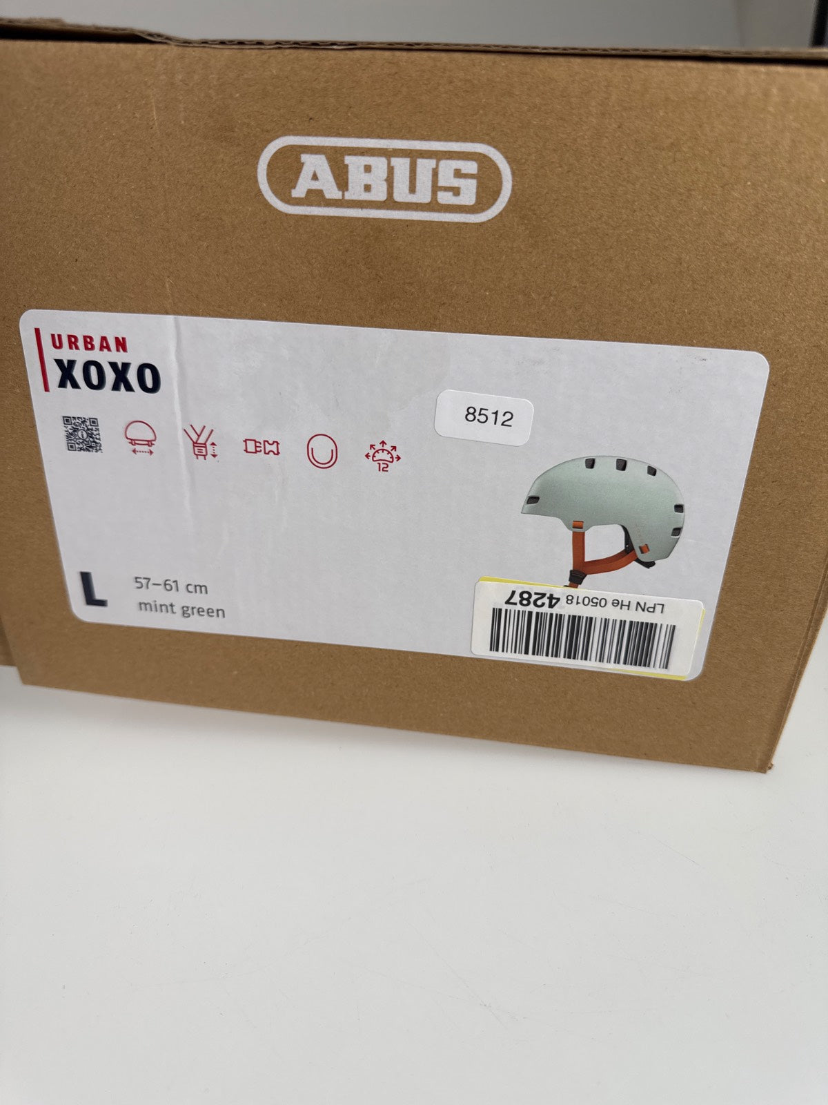 ABUS Xoxo Fahrradhelm - Größe 57-61cm #8512 