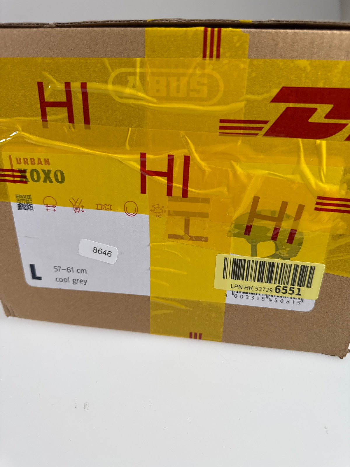 ABUS Xoxo Fahrradhelm - Größe 57-61cm #8646 