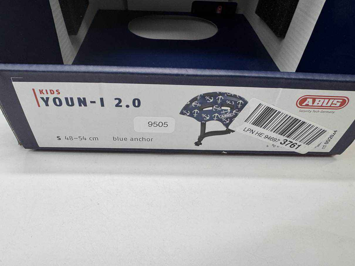 ABUS Youn-I 2.0 Fahrradhelm - Größe 48-54cm #9505 