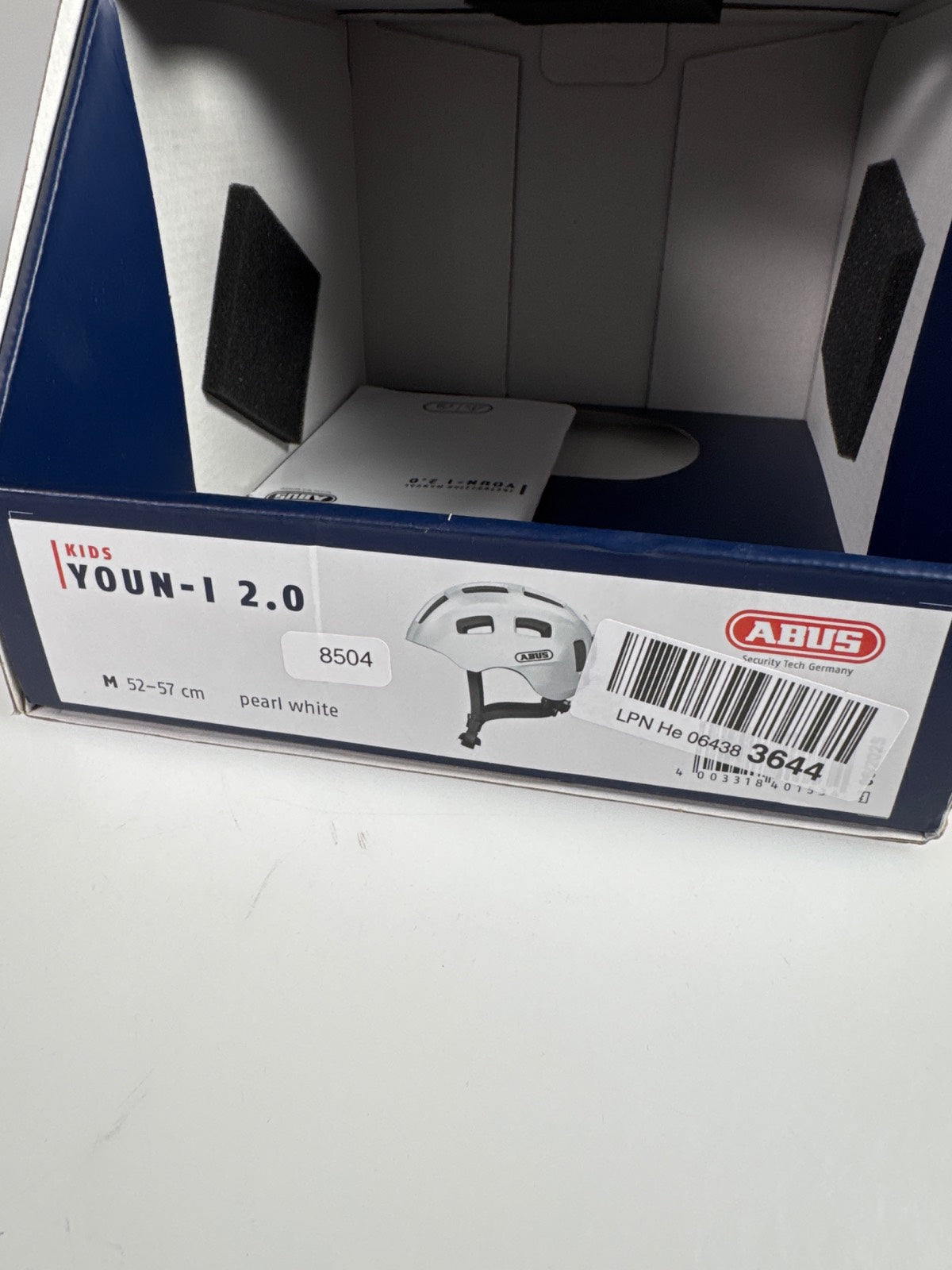 ABUS Youn-I 2.0 Fahrradhelm - Größe 52-57cm #8504 