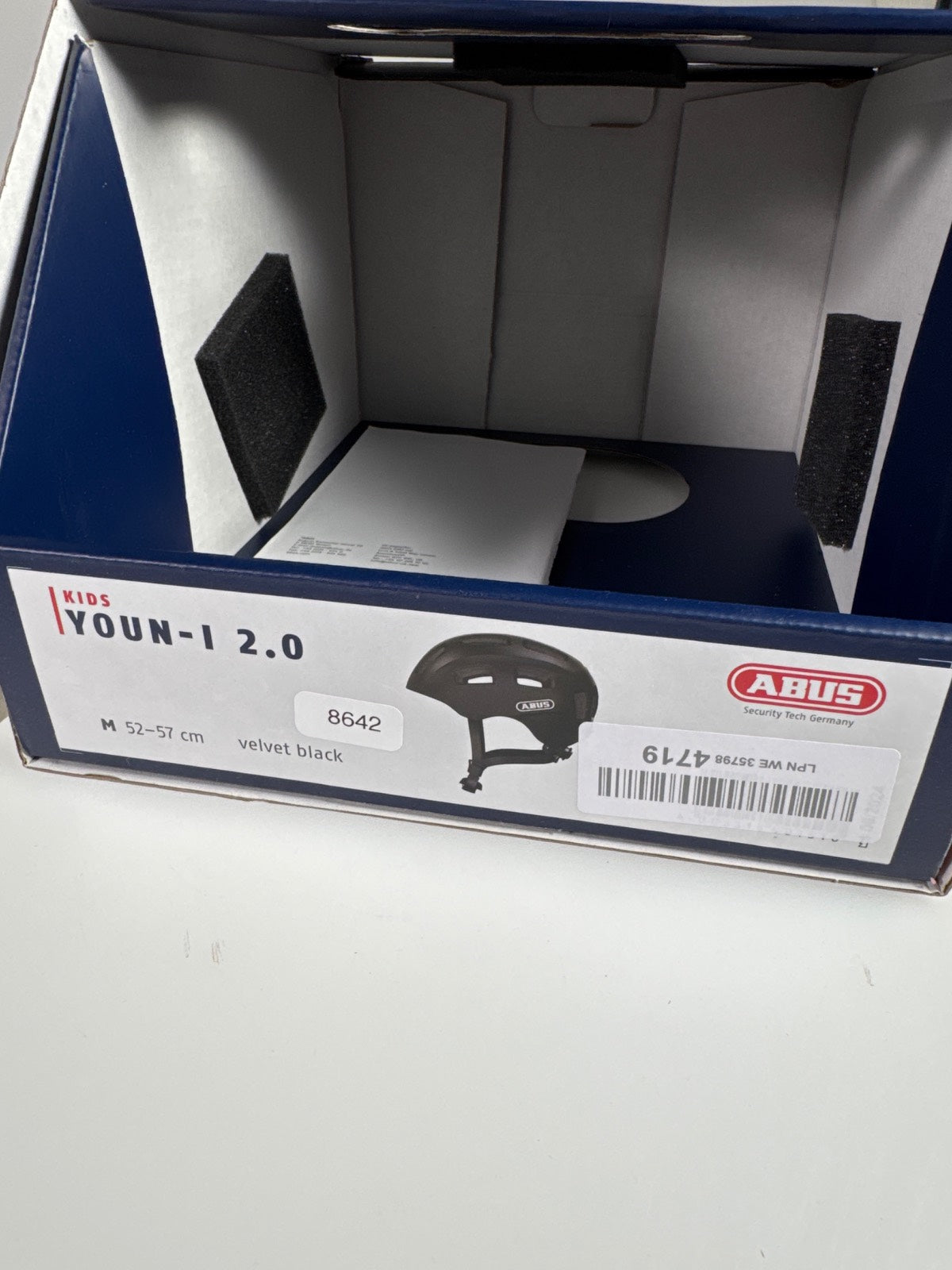 ABUS Youn-I 2.0 Fahrradhelm - Größe 52-57cm #8642 