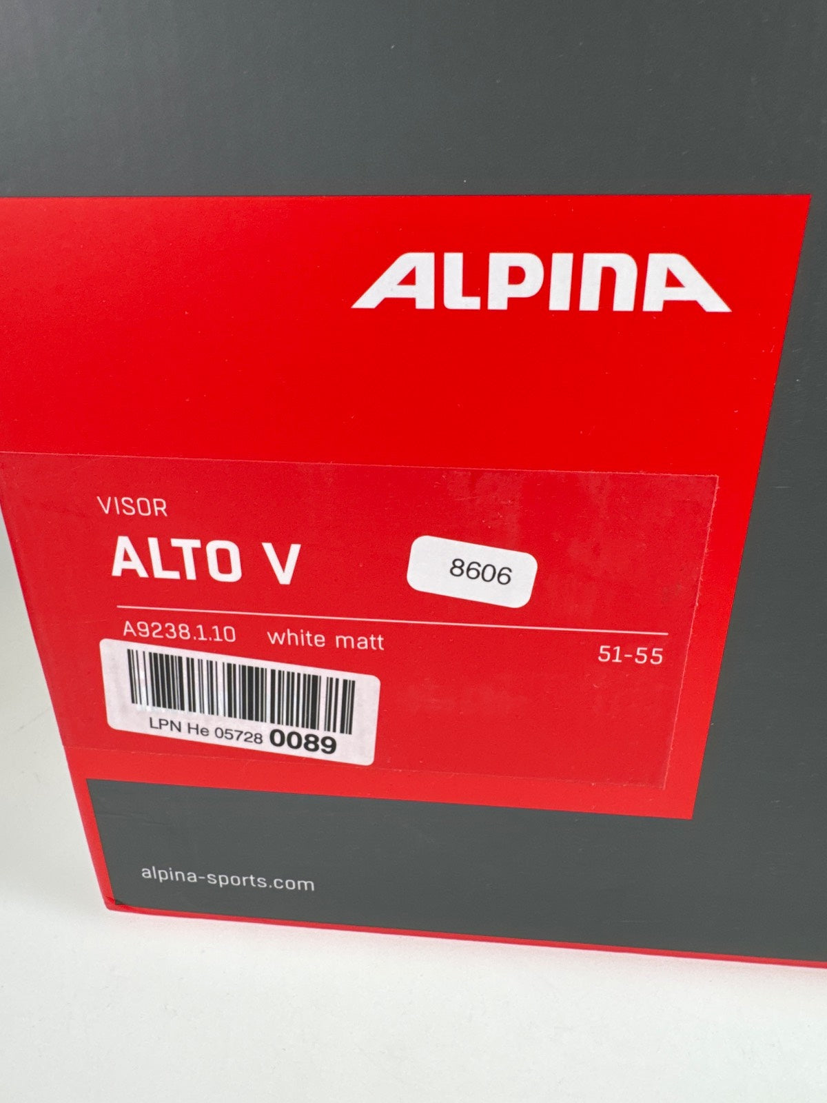 ALPINA Alto V Skihelm - Größe 51-55cm #8606 