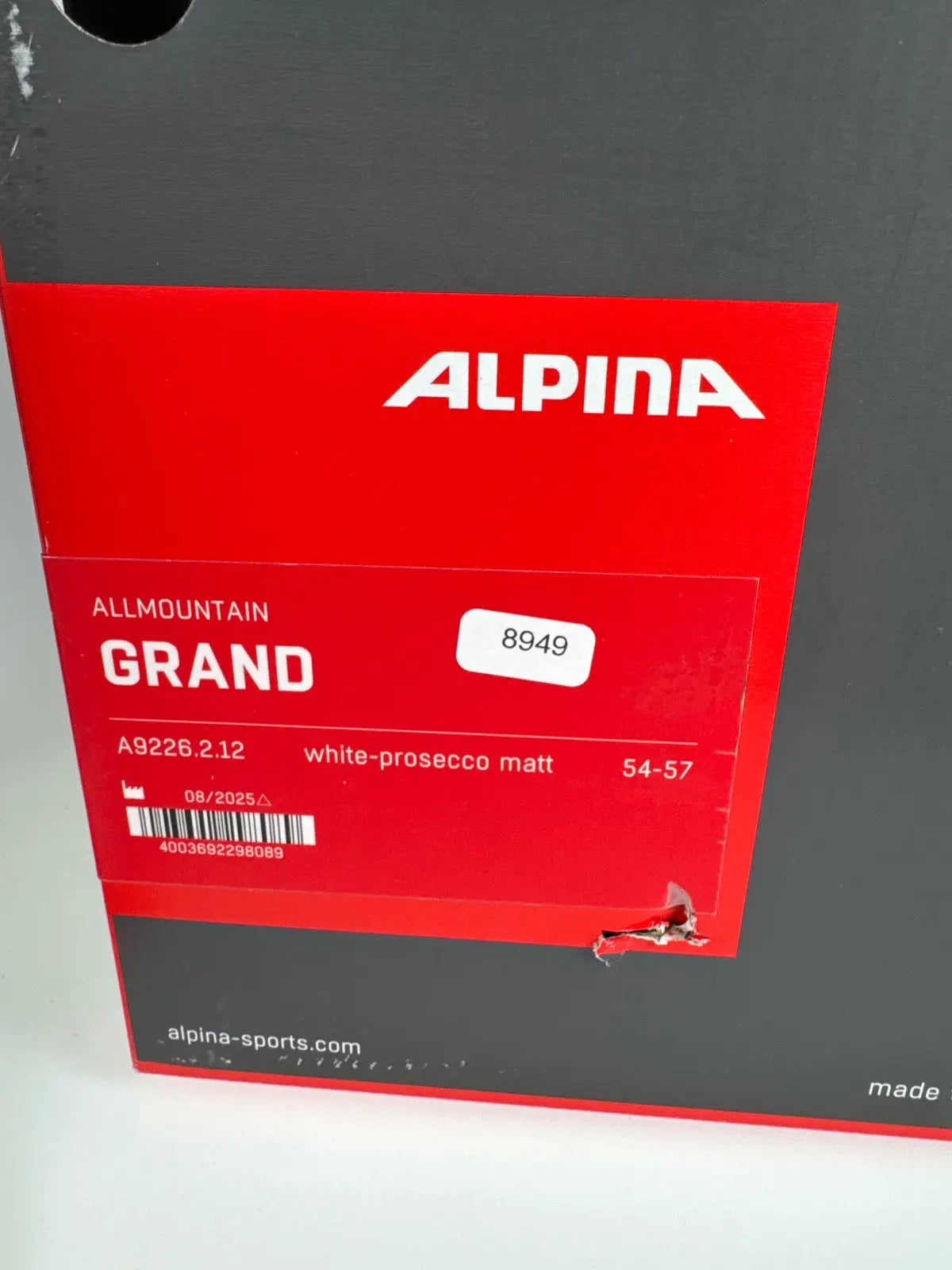 ALPINA Grand Skihelm - Größe 54-57cm #8949 