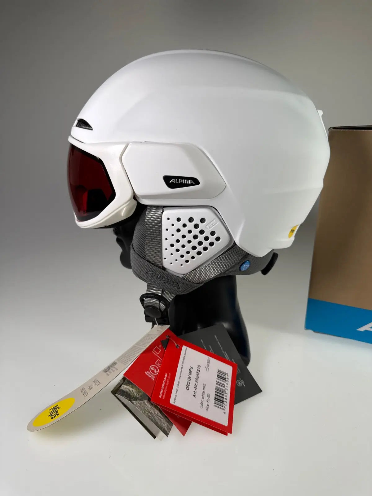ALPINA ORO QV MIPS Skihelm - Größe 55-59cm #10890 