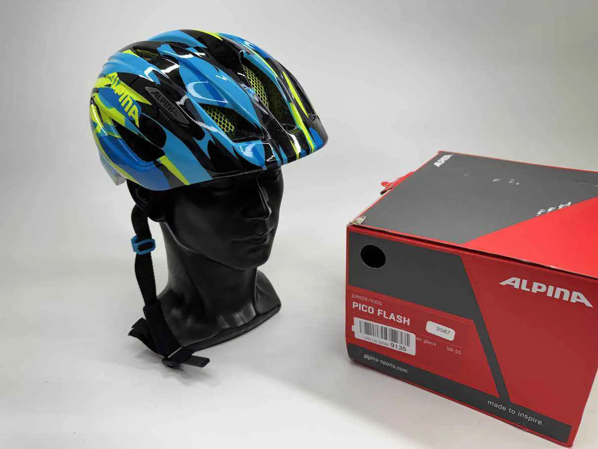 ALPINA PICO Flash Fahrradhelm - Größe 50-55cm #9587 