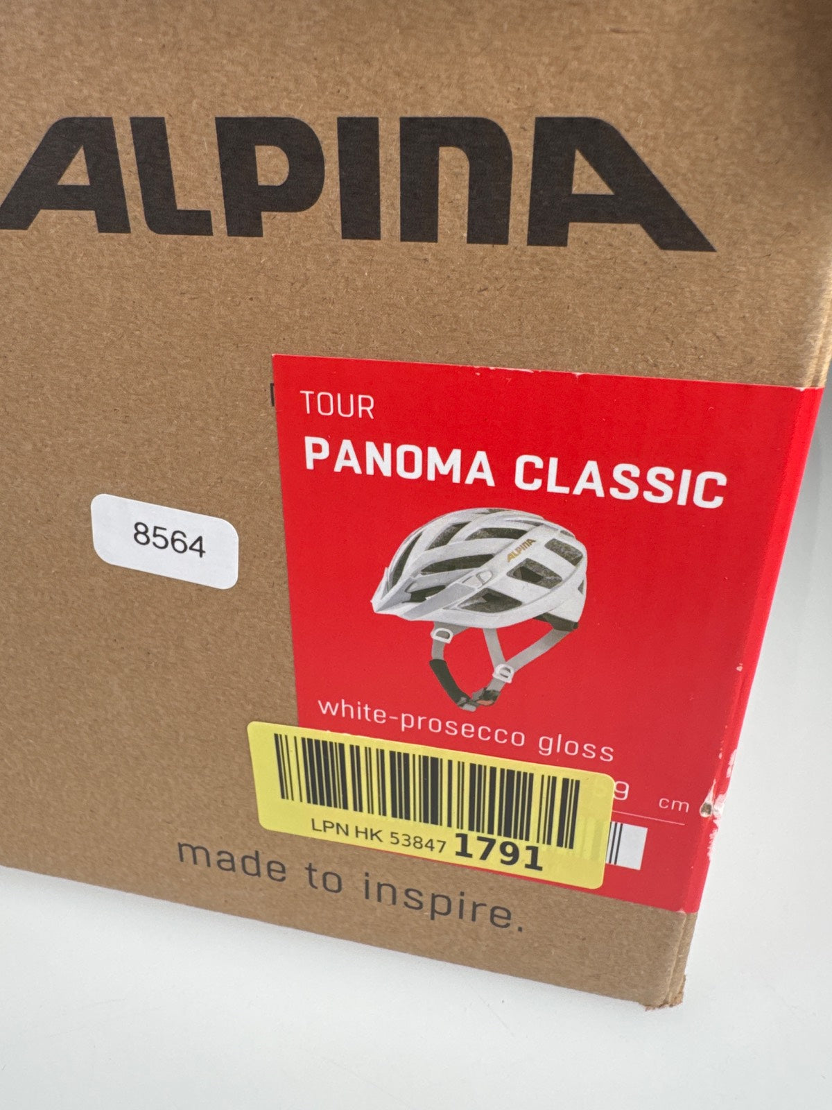 ALPINA Panoma Classic Fahrradhelm - Größe 56-59cm #8564 