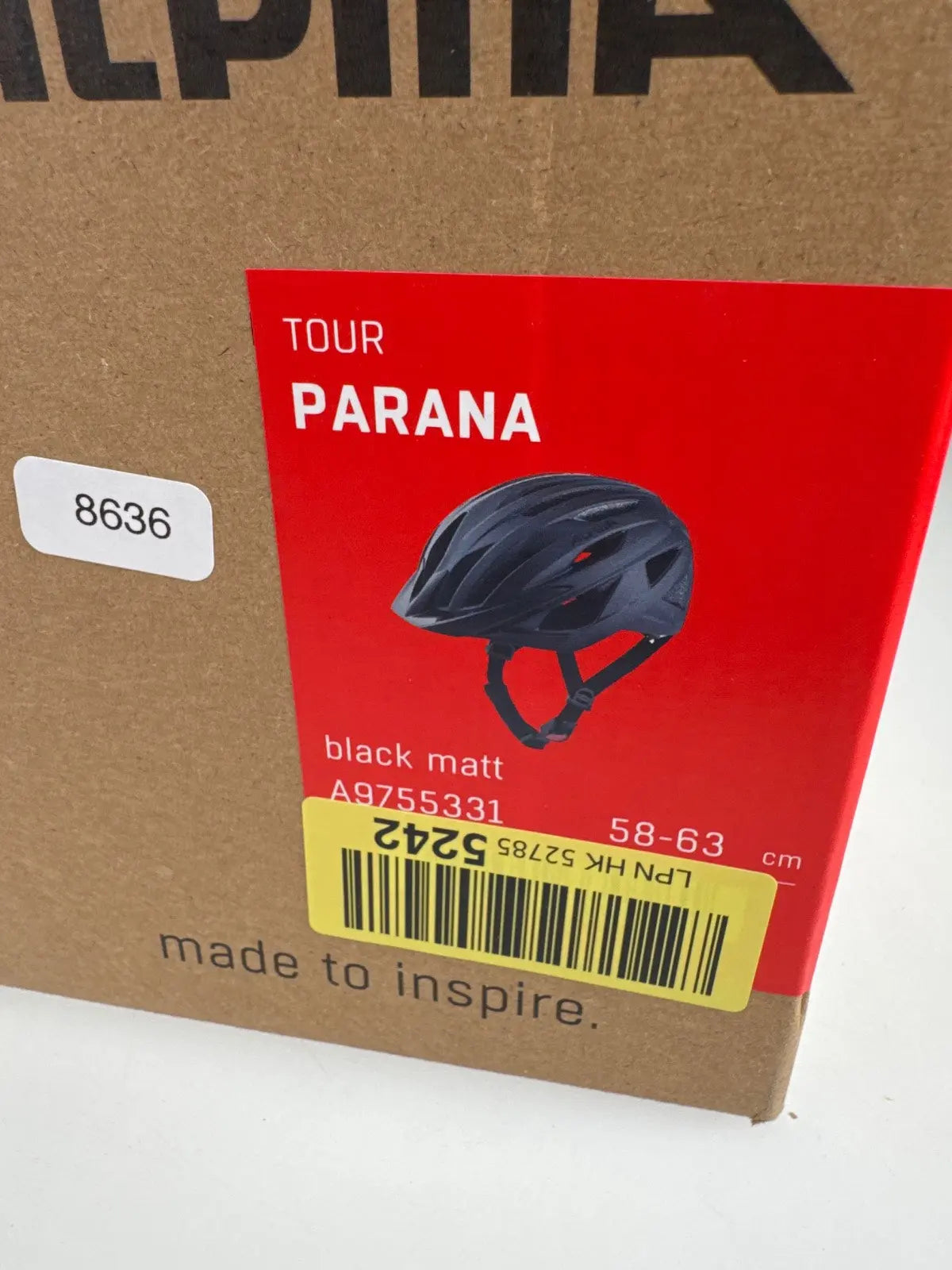 ALPINA Parana Fahrradhelm - Größe 58-63cm #8633 