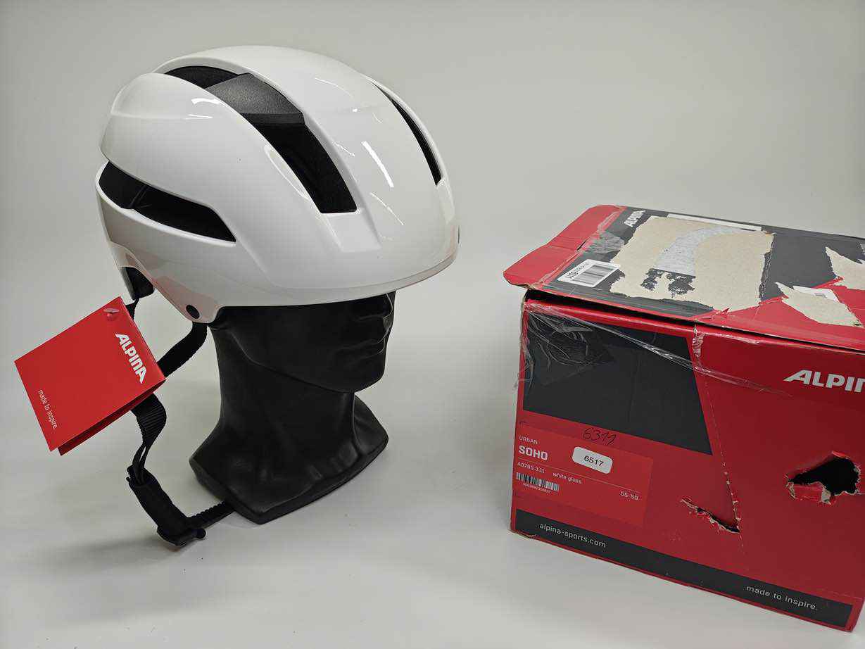 ALPINA SOHO Fahrradhelm - Größe 55-58cm #6517 Alpina