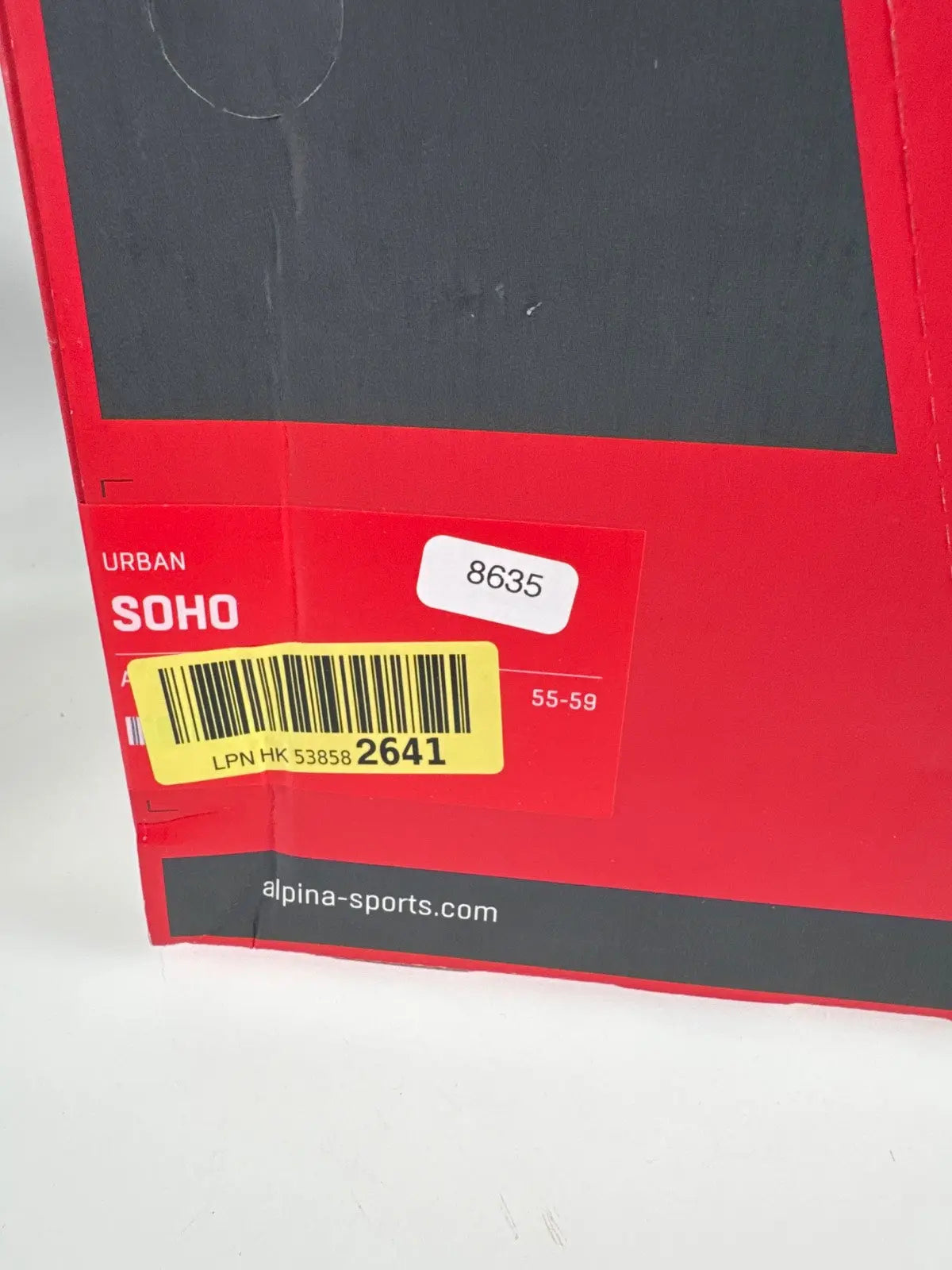 ALPINA Soho Fahrradhelm - Größe 55-59cm #8635 