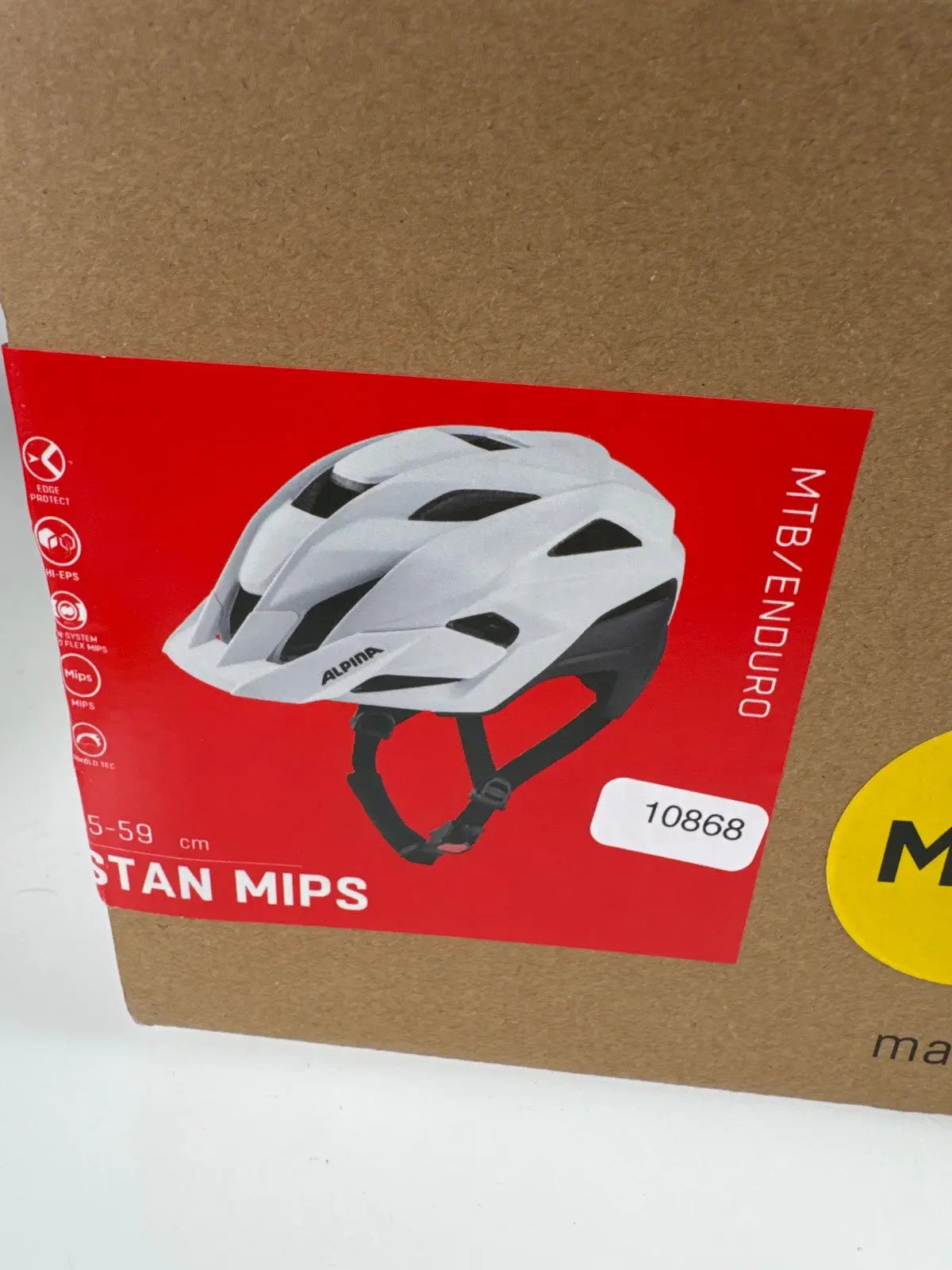 ALPINA Stan MIPS Fahrradhelm - Größe 55-59cm #10868 