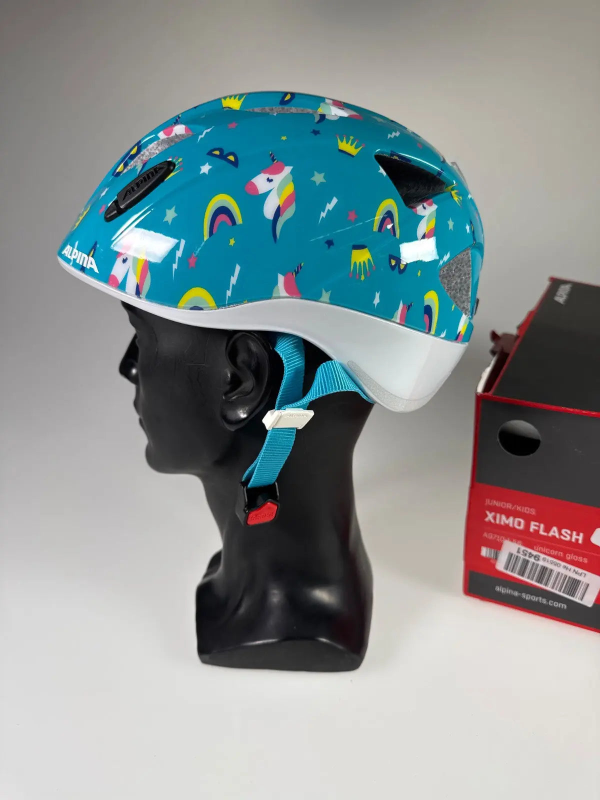 ALPINA XIMO Flash Fahrradhelm - Größe 47-51cm #8395 