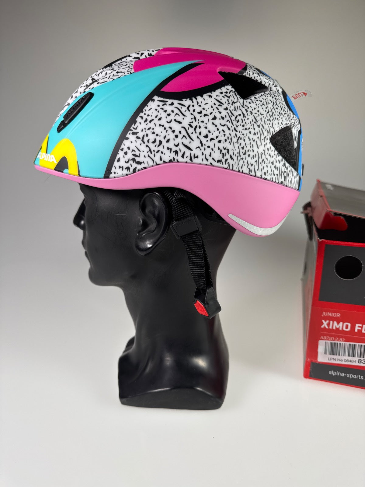ALPINA XIMO Flash Fahrradhelm - Größe 49-54cm #8557 