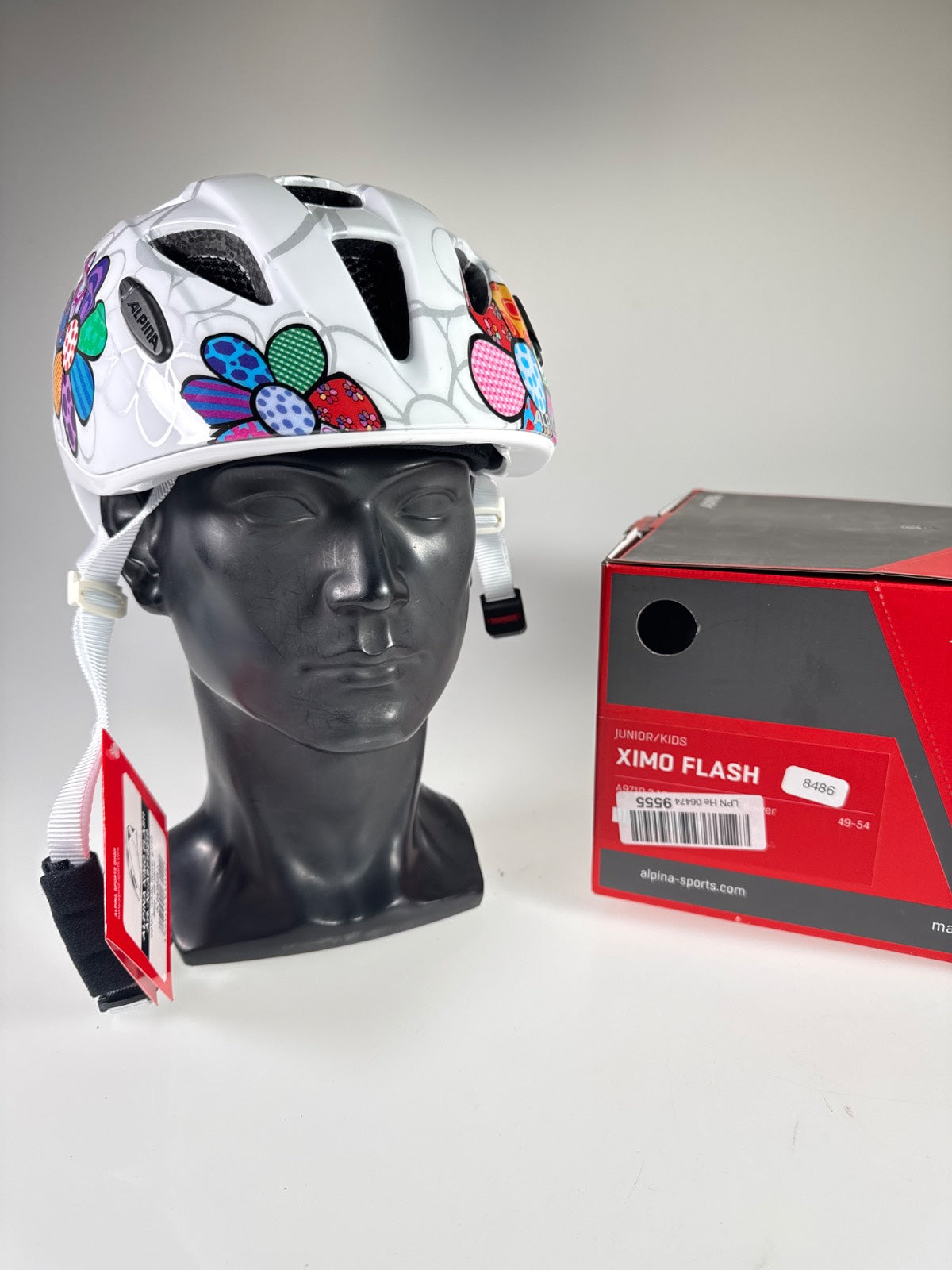 ALPINA Ximo Flash Fahrradhelm - Größe 49-54cm #8486 