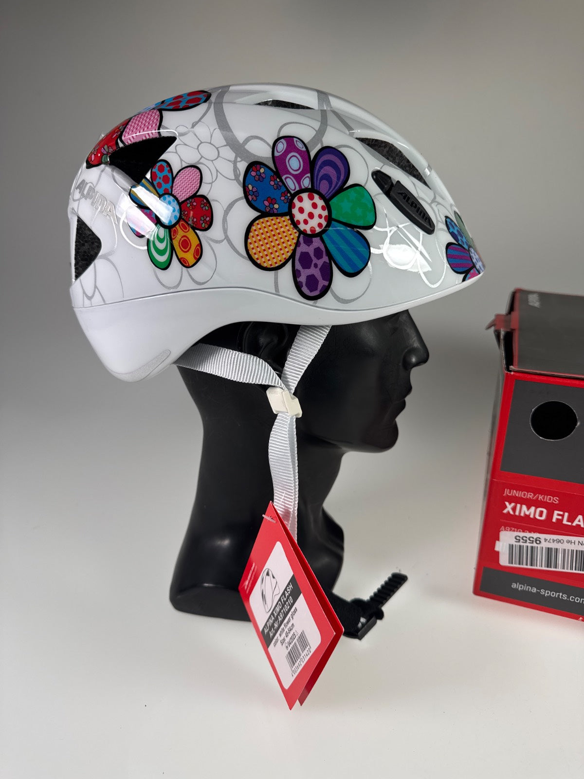 ALPINA Ximo Flash Fahrradhelm - Größe 49-54cm #8486 