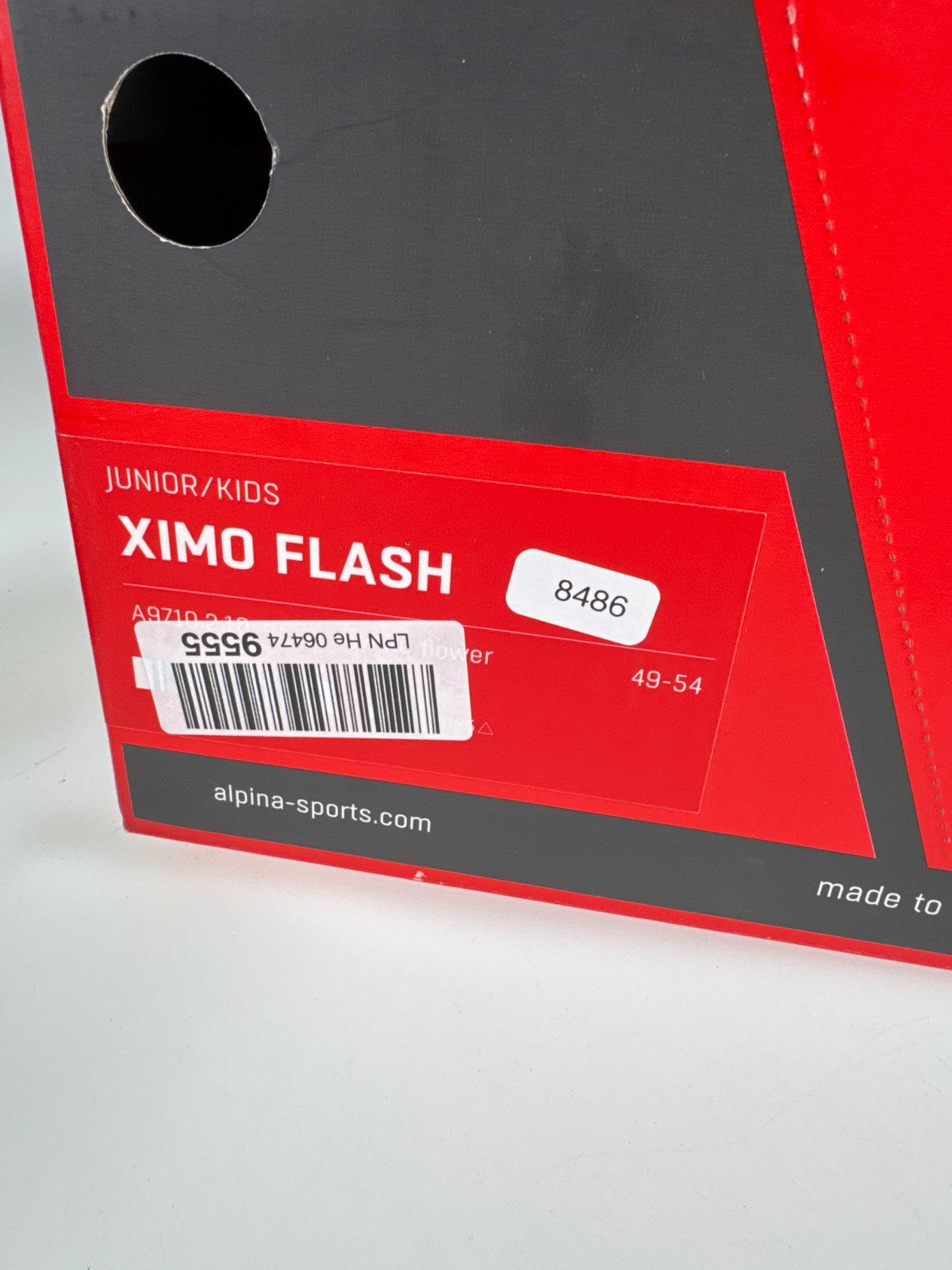 ALPINA Ximo Flash Fahrradhelm - Größe 49-54cm #8486 