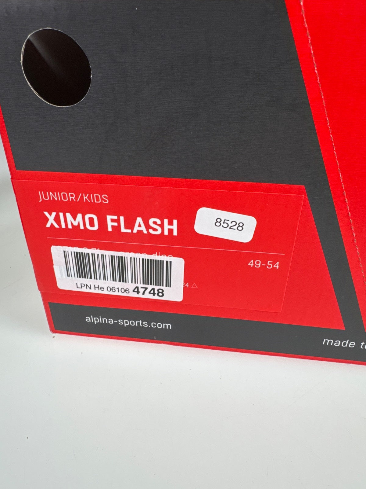 ALPINA Ximo Flash Fahrradhelm - Größe 49-54cm #8528 