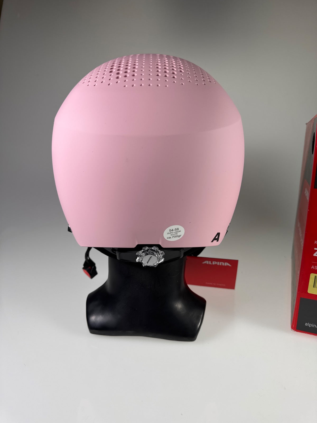 ALPINA ZUPO Visor Q-Lite Skihelm - Größe 54-58cm #8605 