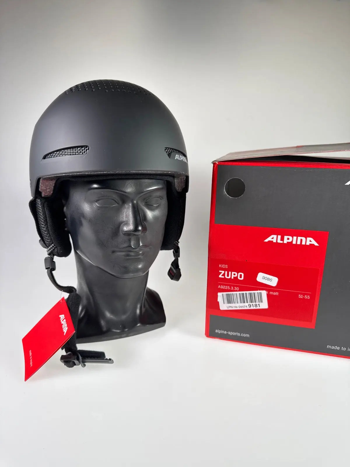 ALPINA Zupo Kinderhelm - Größe 51-55cm #9086