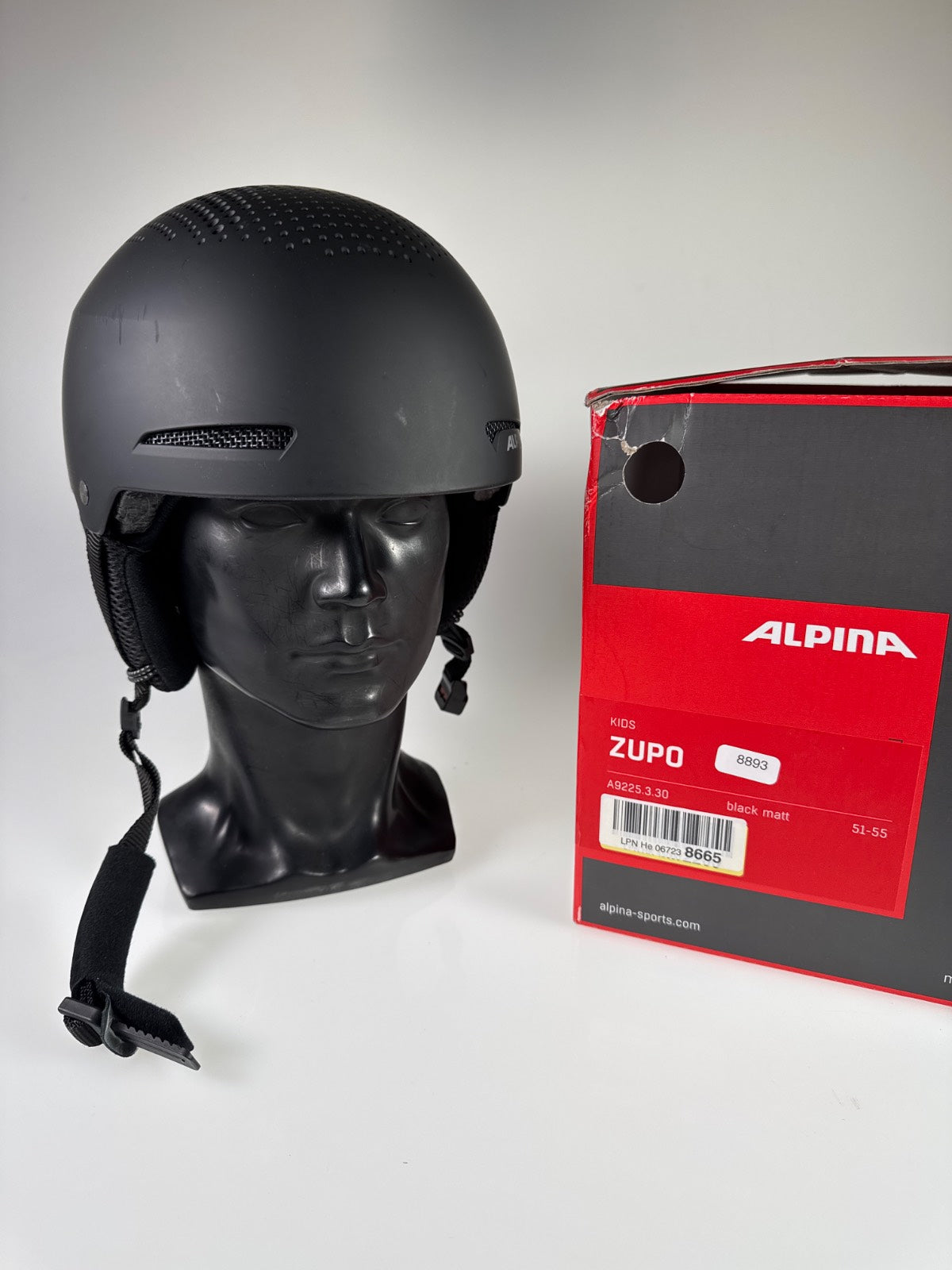 ALPINA Zupo Skihelm - Größe 51-55cm #8893 