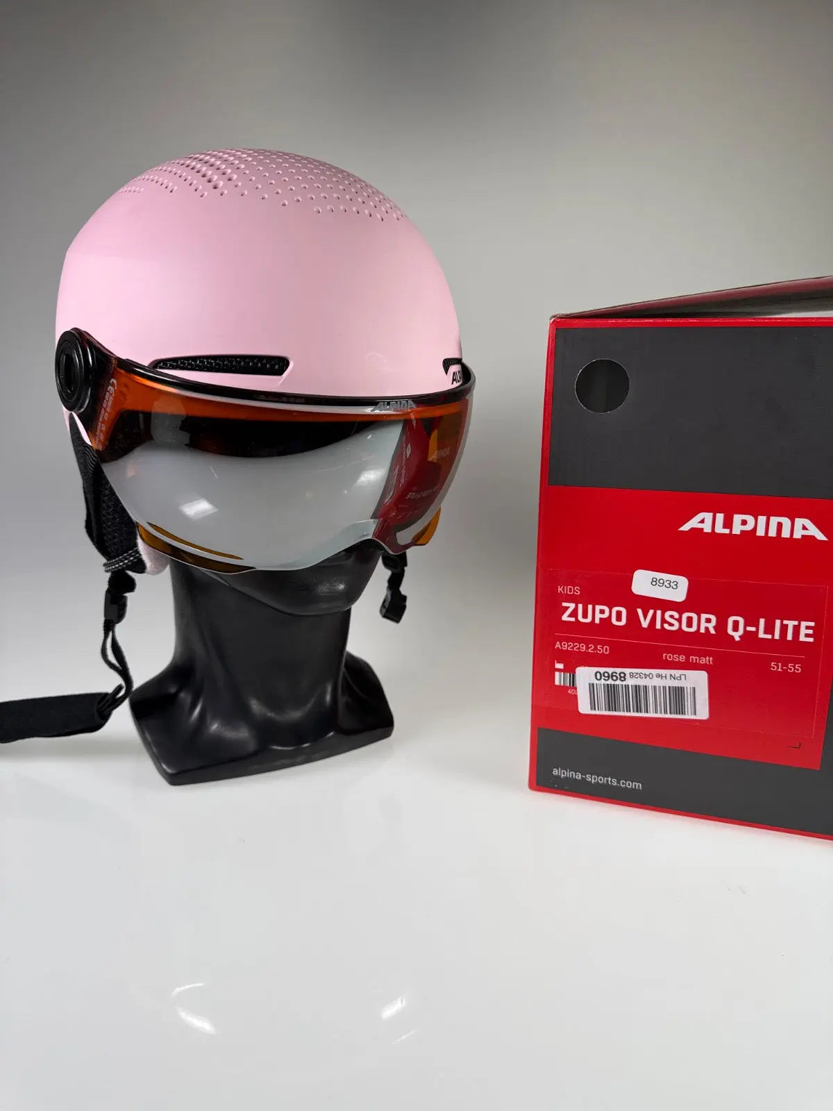 ALPINA Zupo Visor Q-LITE Skihelm - Größe 51-55cm #8933 