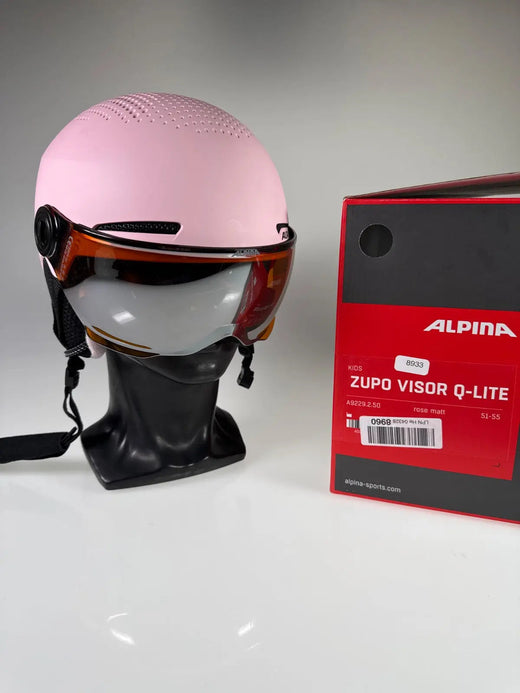 ALPINA Zupo Visor Q-LITE Skihelm - Größe 51-55cm #8933 