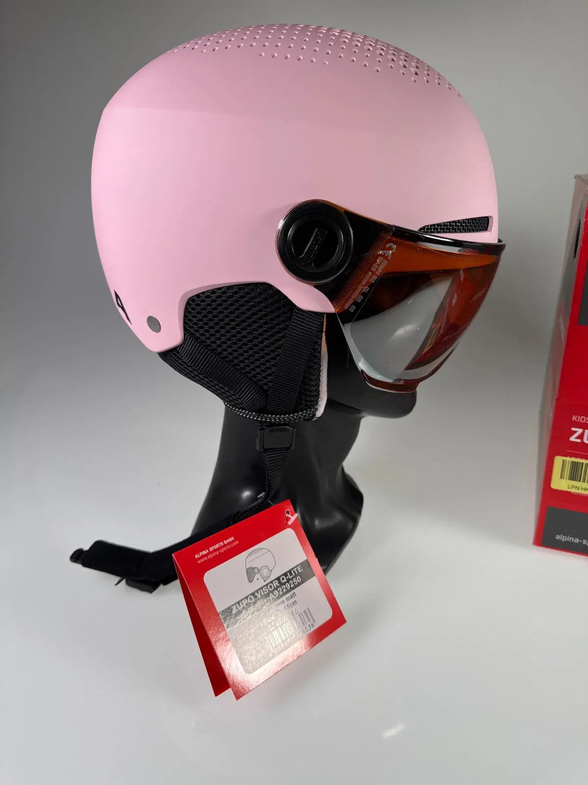ALPINA Zupo Visor Q-Lite Skihelm - Größe 51-55cm #8941 