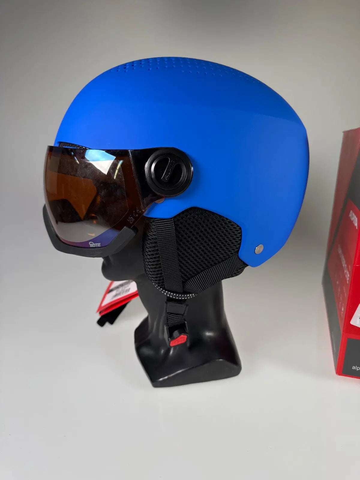 ALPINA Zupo Visor Q-Lite Skihelm - Größe 54-58cm #8935 