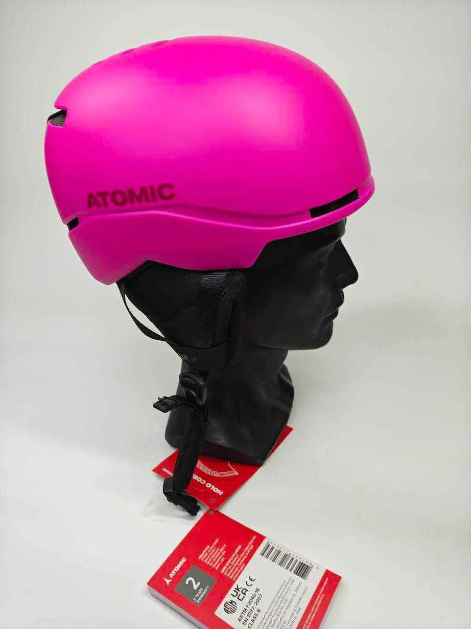 ATOMIC FOUR JR Skihelm - Größe 48-52 cm #6053 - Black Forest Deals