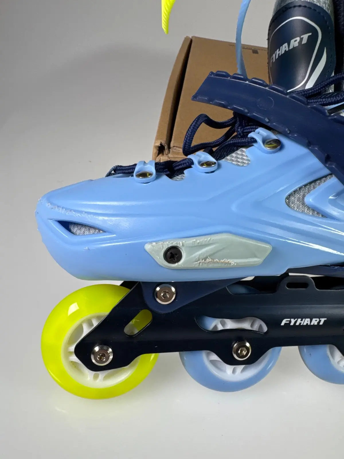 Adjustable Kinder-Inlineskates verstellbar LED-Rollen Gr. L #10955 