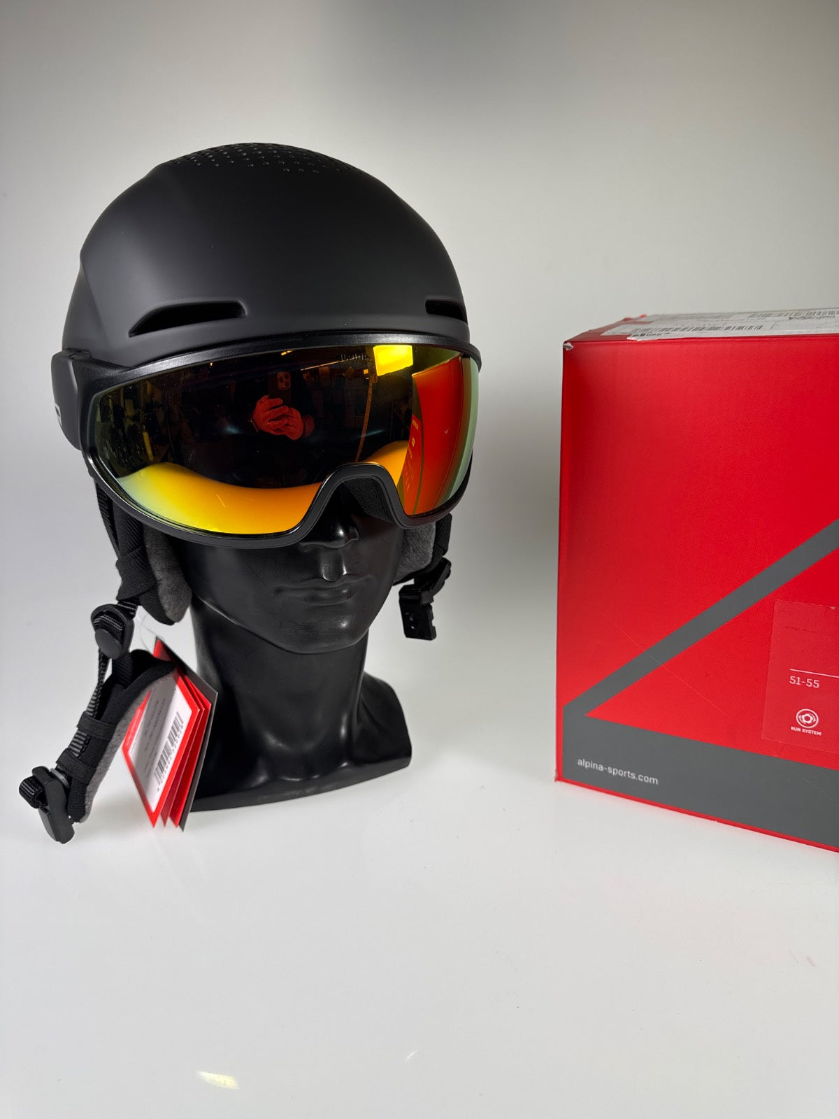 Alpina Alto Q-LITE Skihelm - Größe 51-55cm #8854 